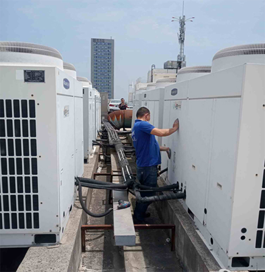 湖州市中央空调制热和不制冷系统维修方法